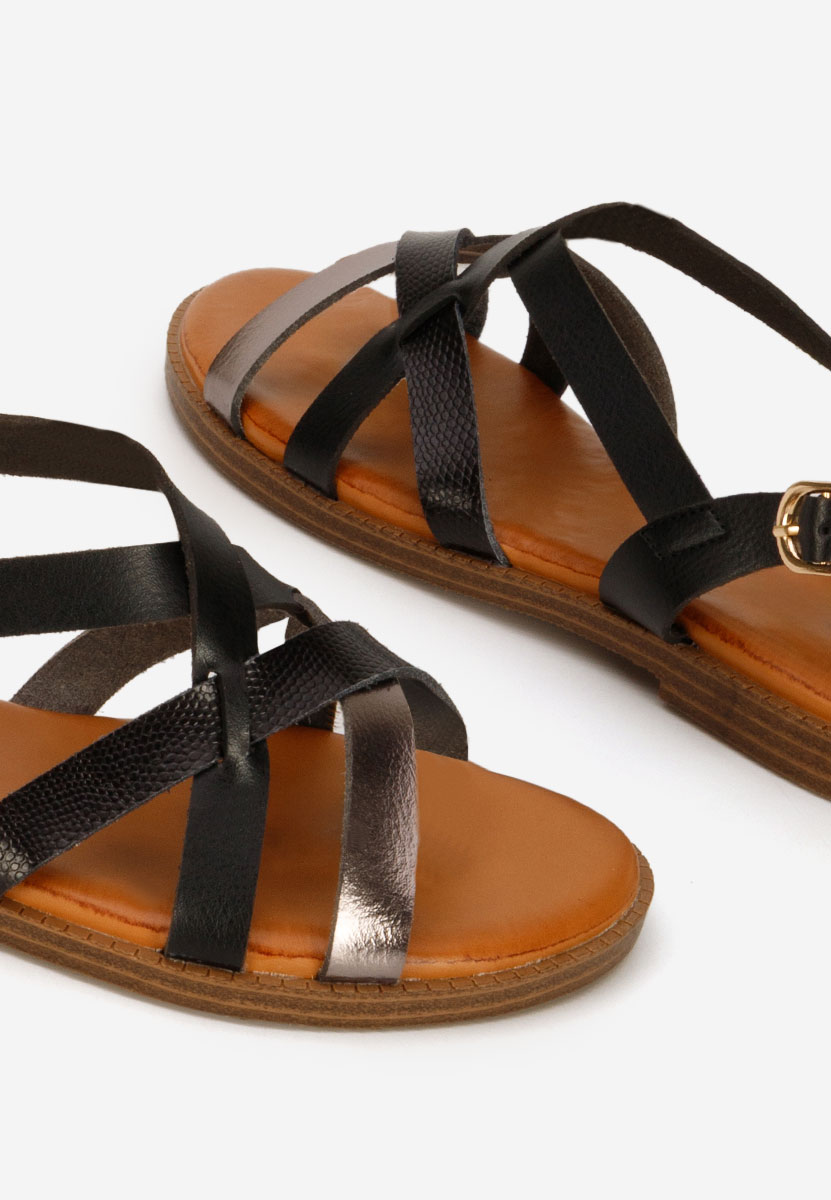 Ниски сандали Latifia черен