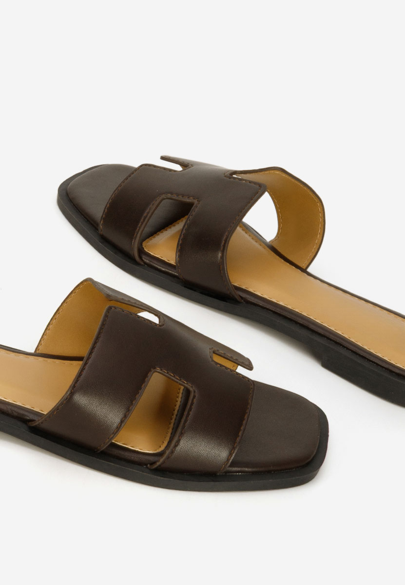 Чехли Lecya кафяв