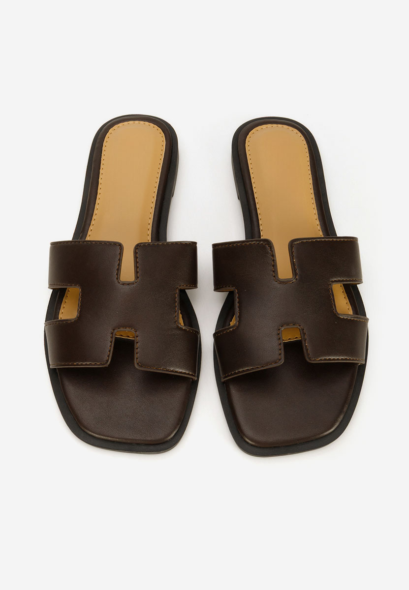 Чехли Lecya кафяв