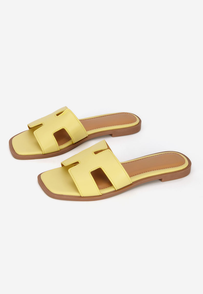 Чехли Lecya жълт