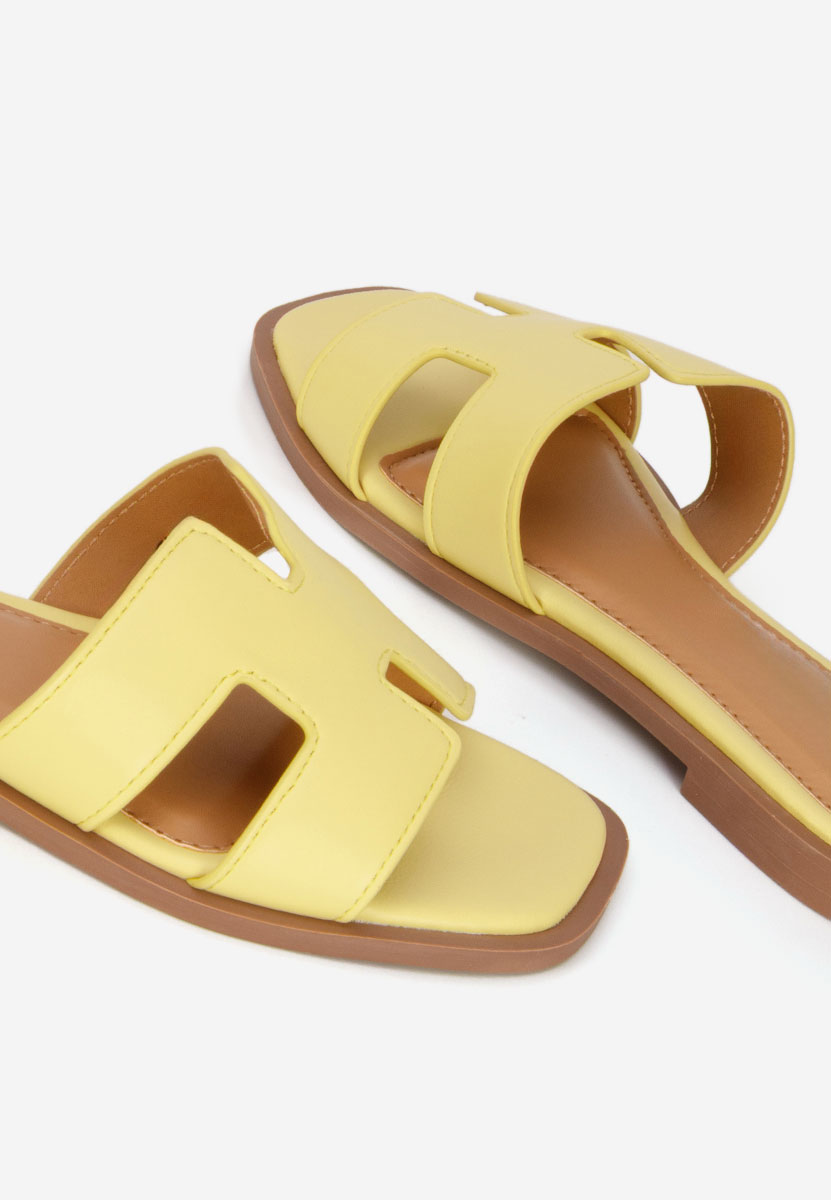 Чехли Lecya жълт