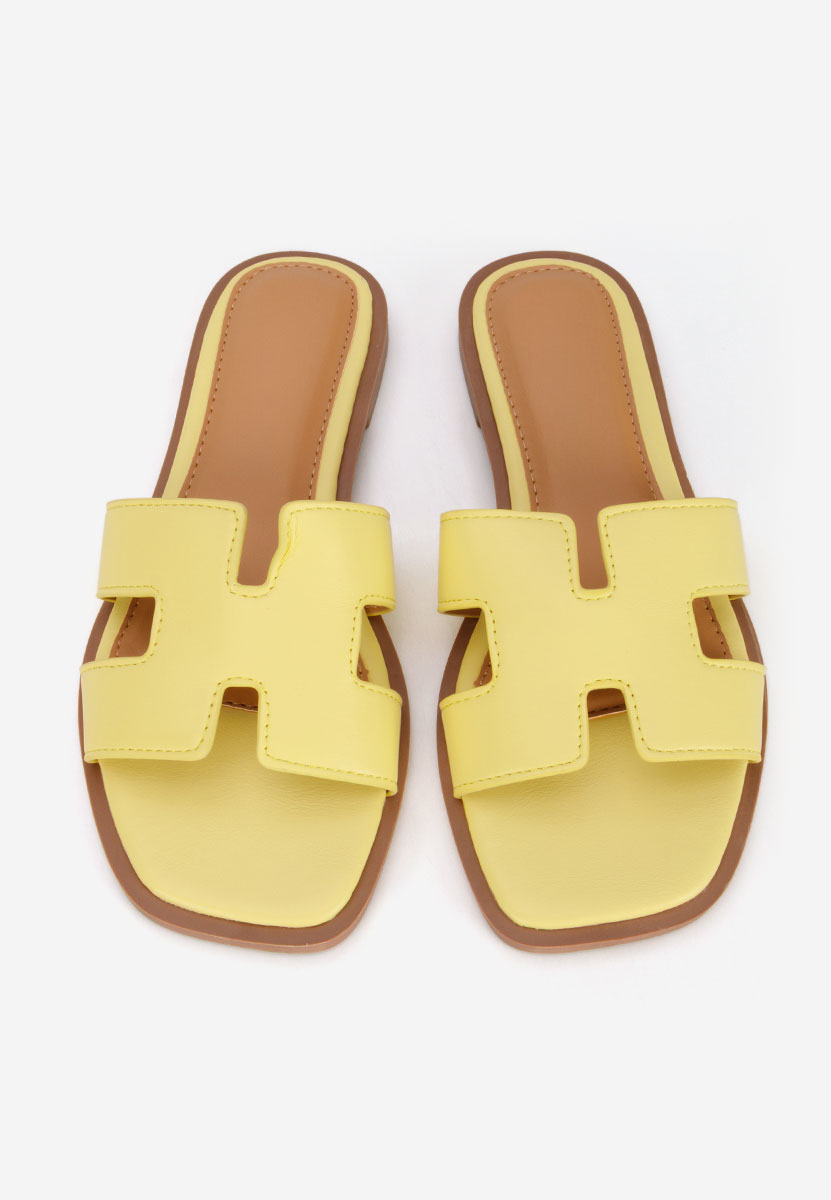 Чехли Lecya жълт