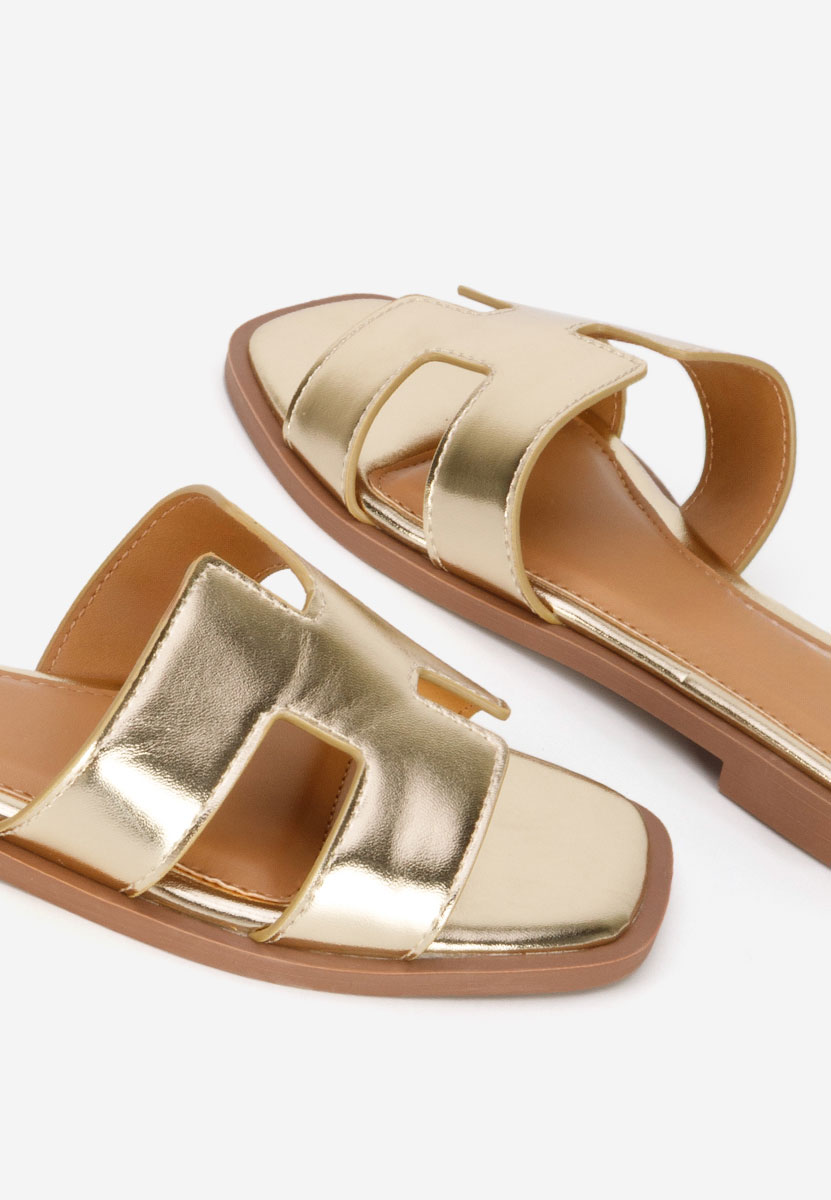 Чехли Lecya златен