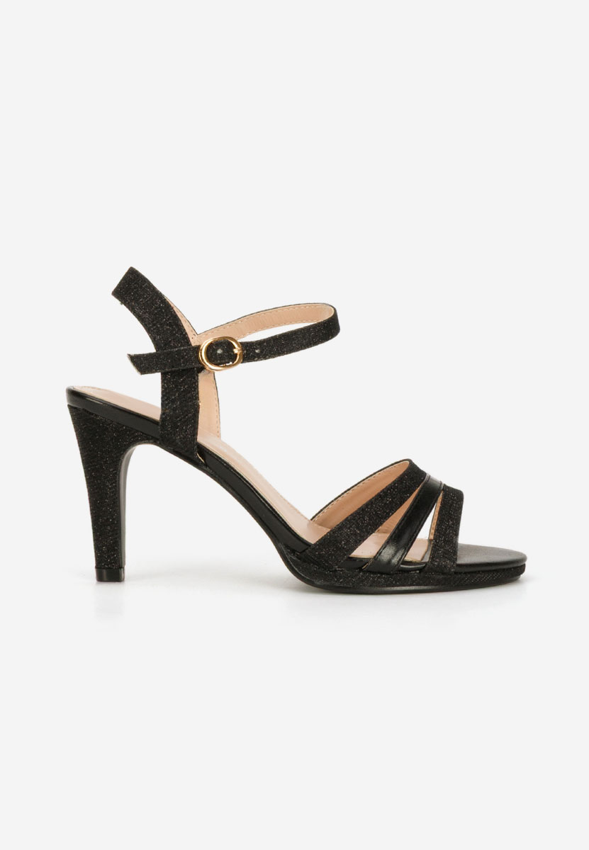 Елегантни сандали Raniya черен