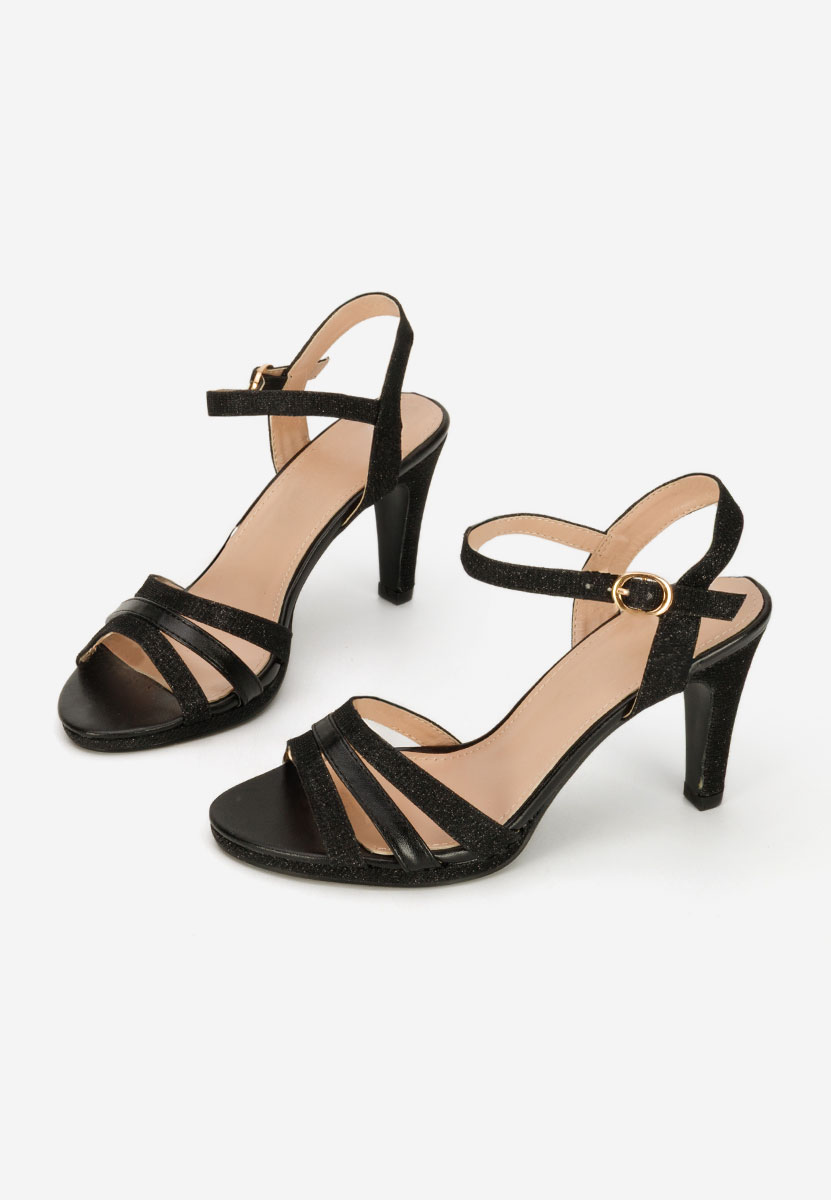 Елегантни сандали Raniya черен