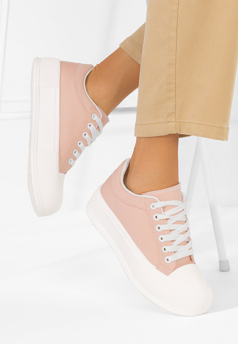 Кецове на платформа Antonea розов