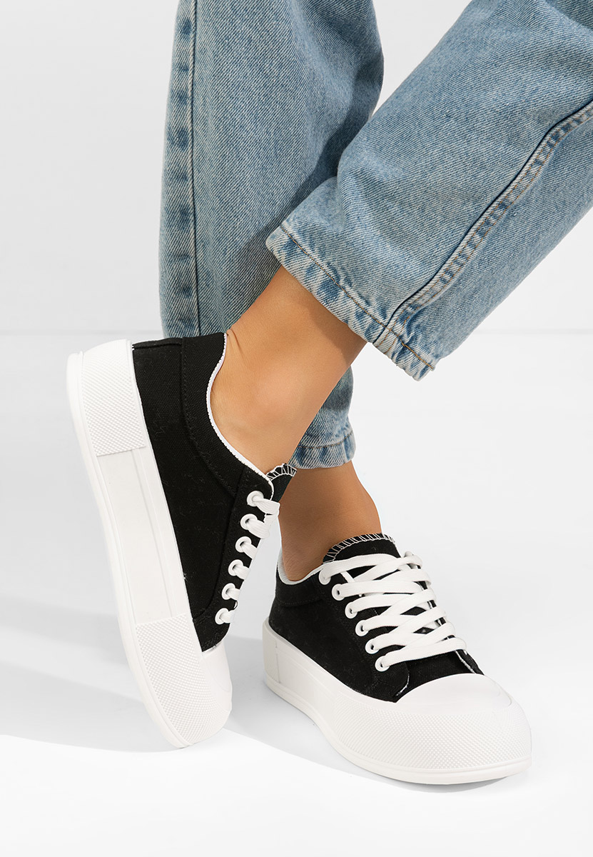 Кецове на платформа Antonea черни