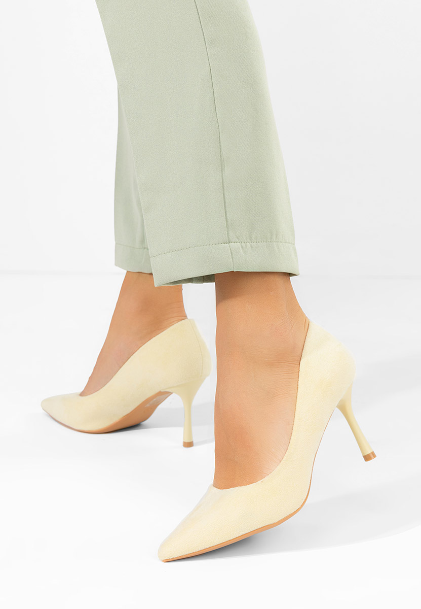 Обувки стилето Antoneia жълт