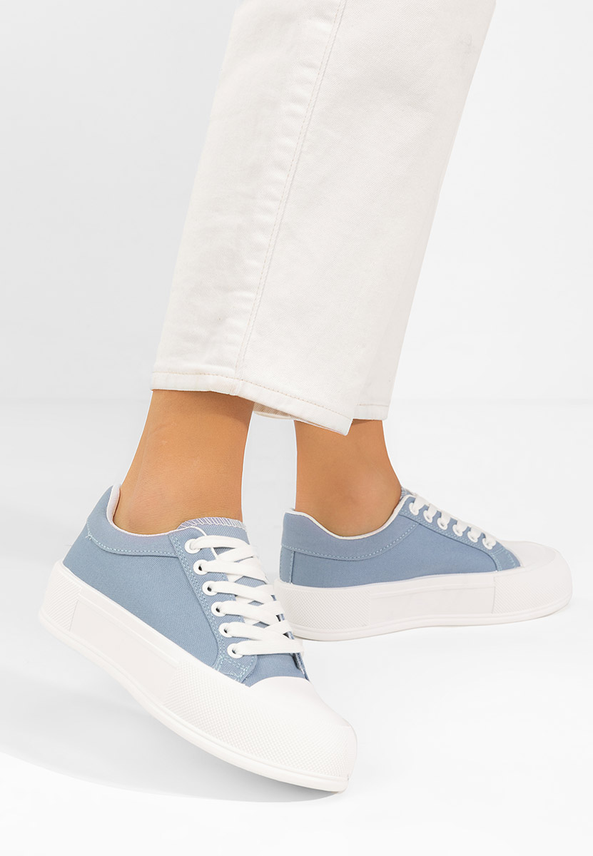 Кецове на платформа Antonea деним