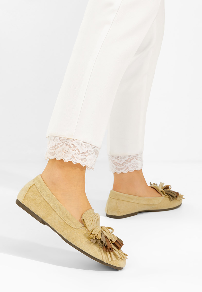 Дамски мокасини Sedania жълт