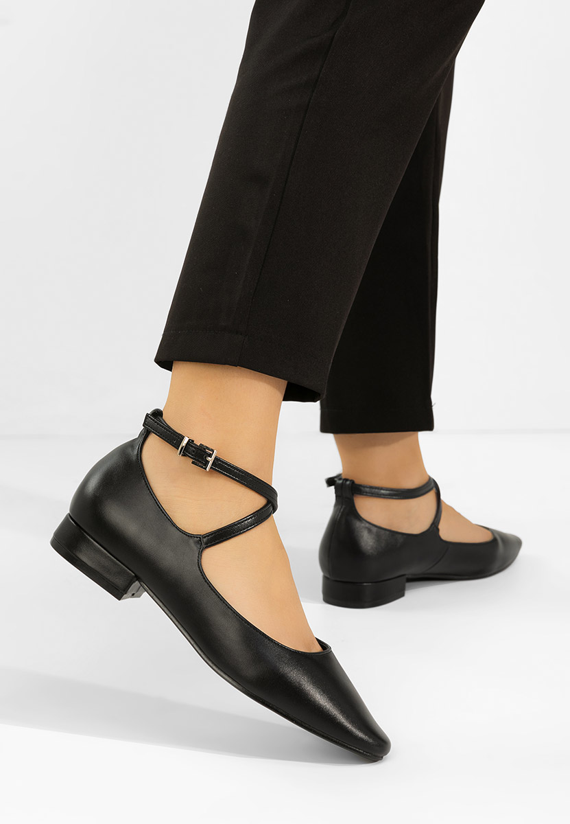 Oбувки на нисък ток Hurania черни