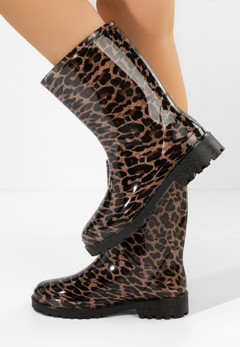 Гумени ботуши Jalena леопарди