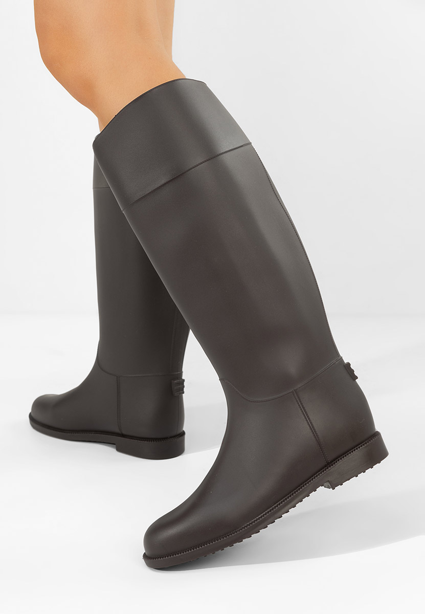 Гумени ботуши Angelena кафяв