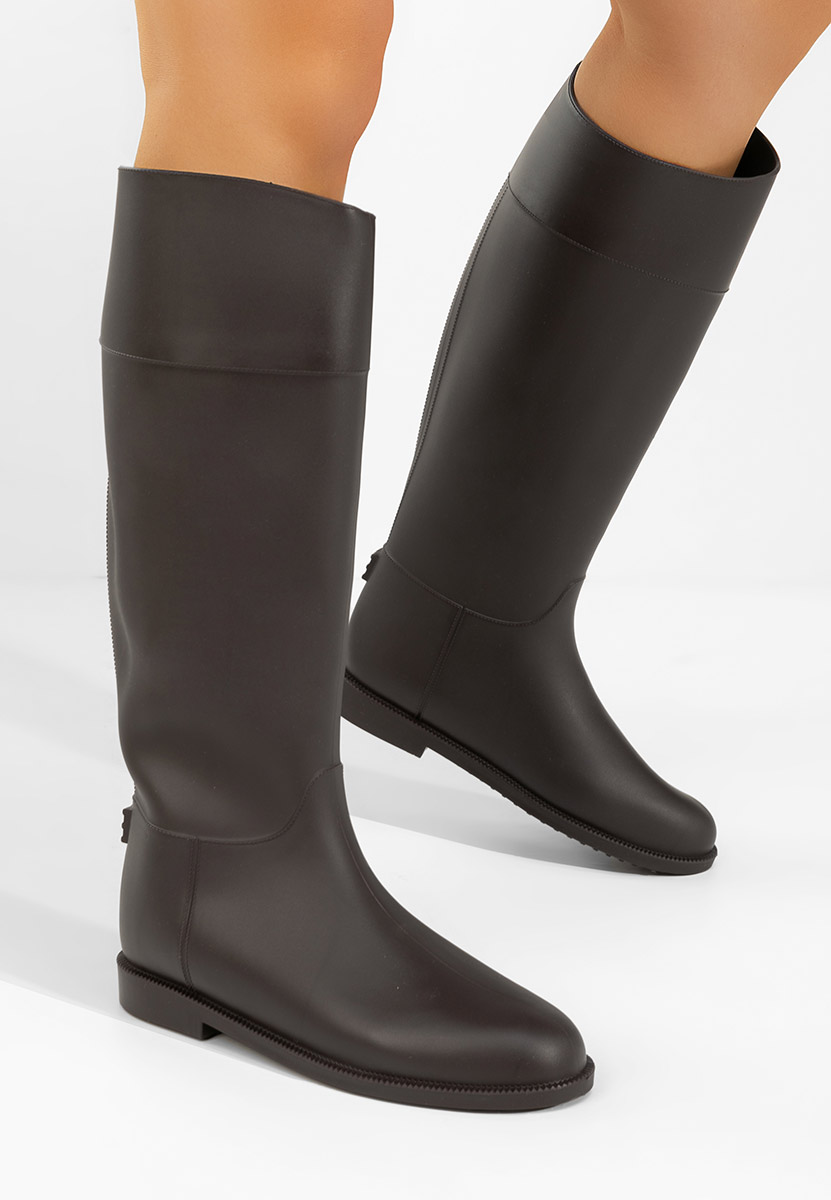 Гумени ботуши Angelena кафяв