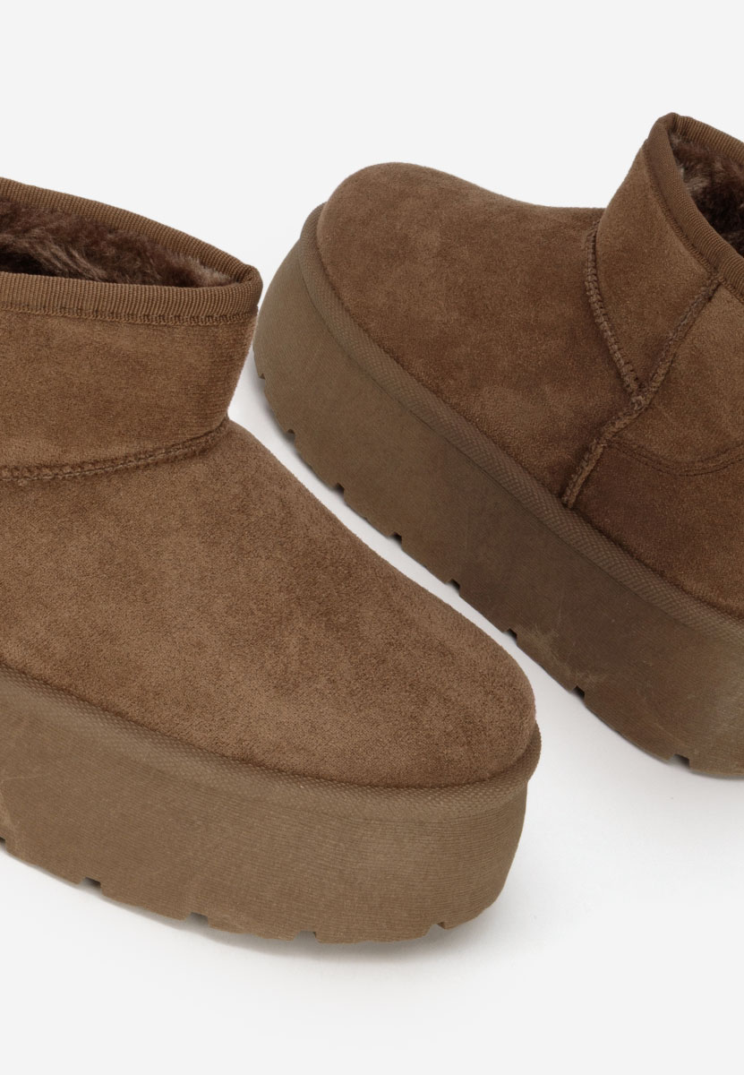 Дамски ботуши Savieda V2 кафяв