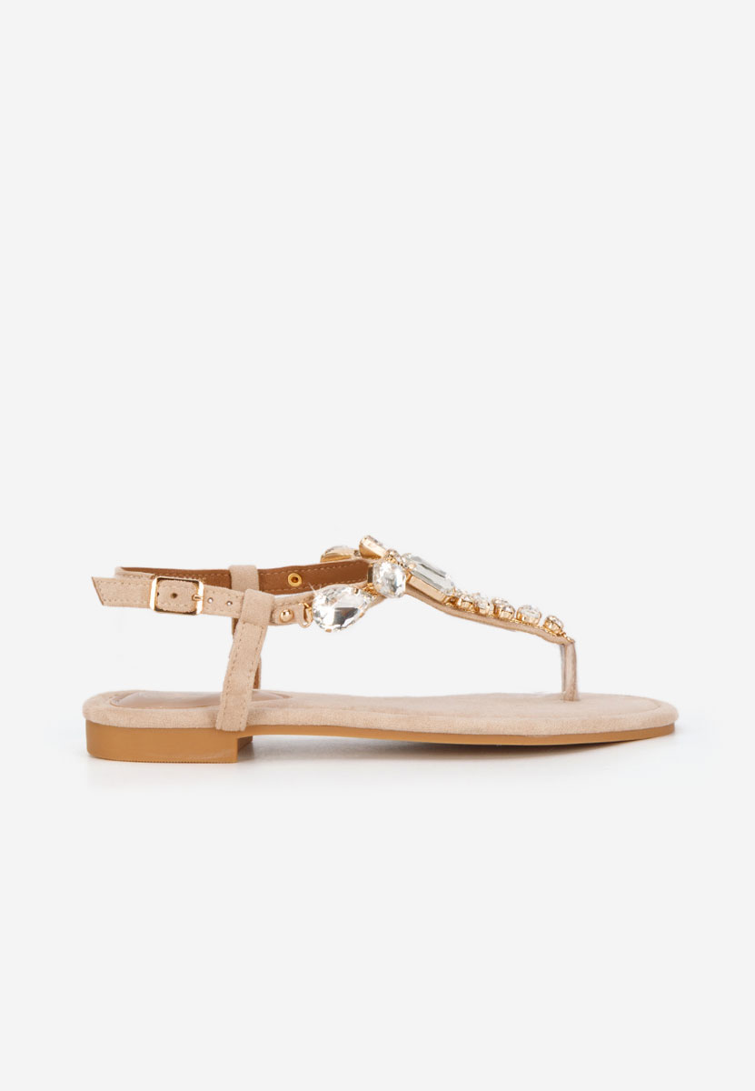 дамски сандали Kristelia бежов