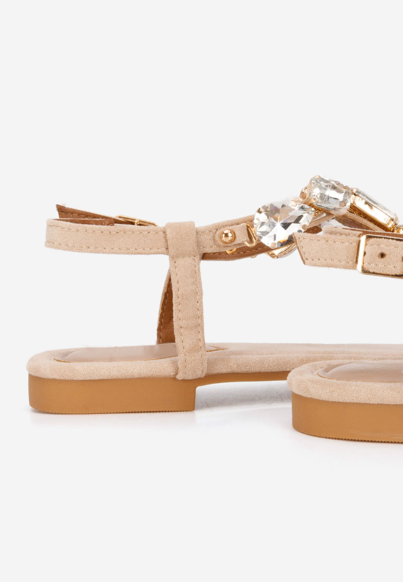 дамски сандали Kristelia бежов