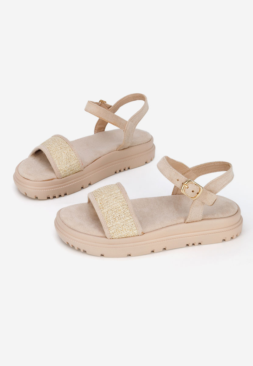 Сандали на платформа Donetia каки