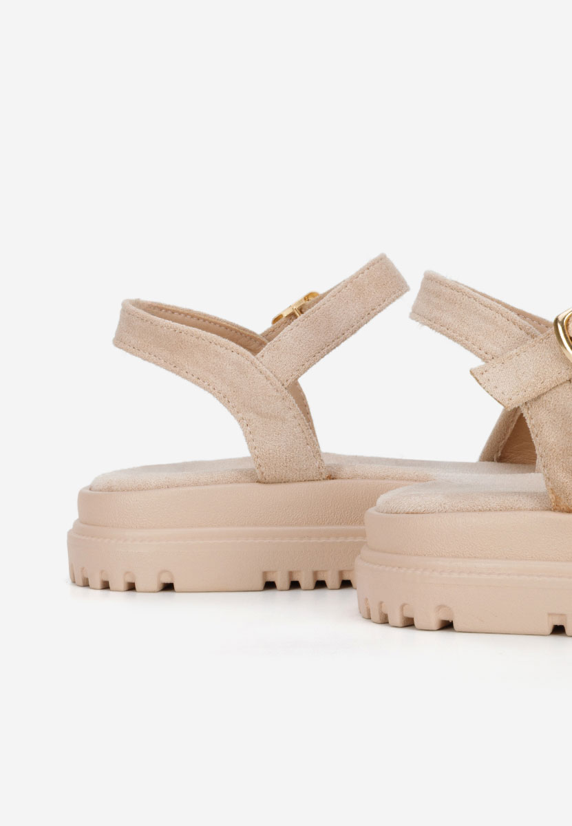 Сандали на платформа Donetia каки