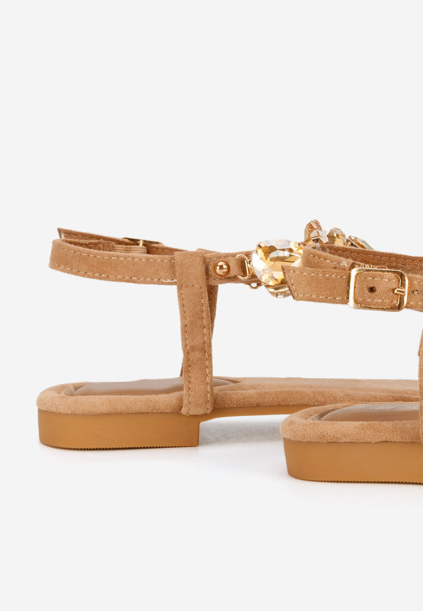 дамски сандали Kristelia камел