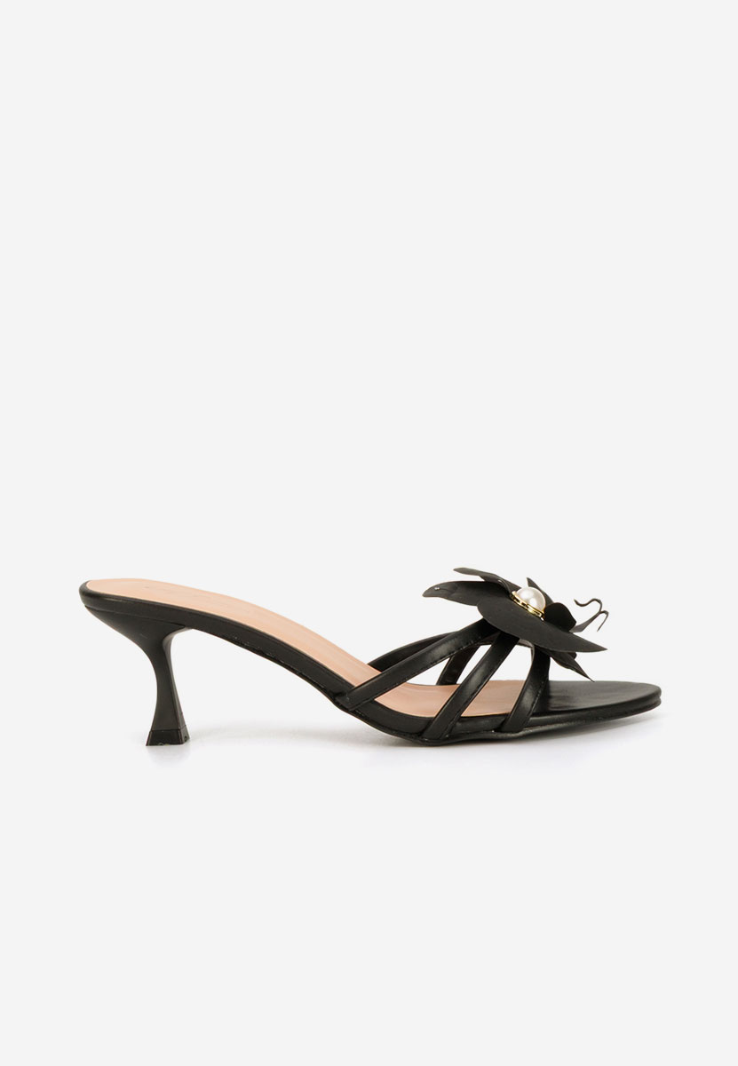 Чехли на ток Florentia черни