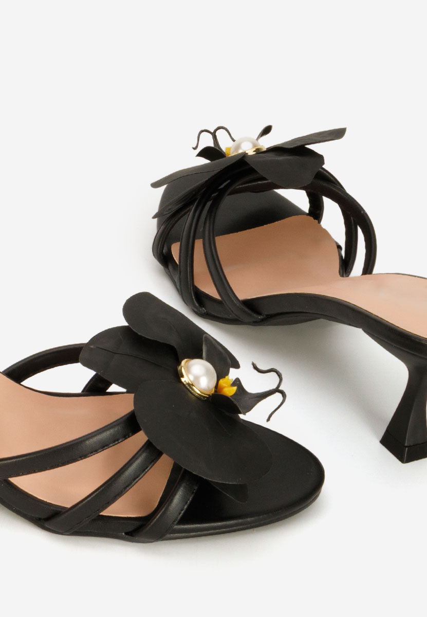 Чехли на ток Florentia черни