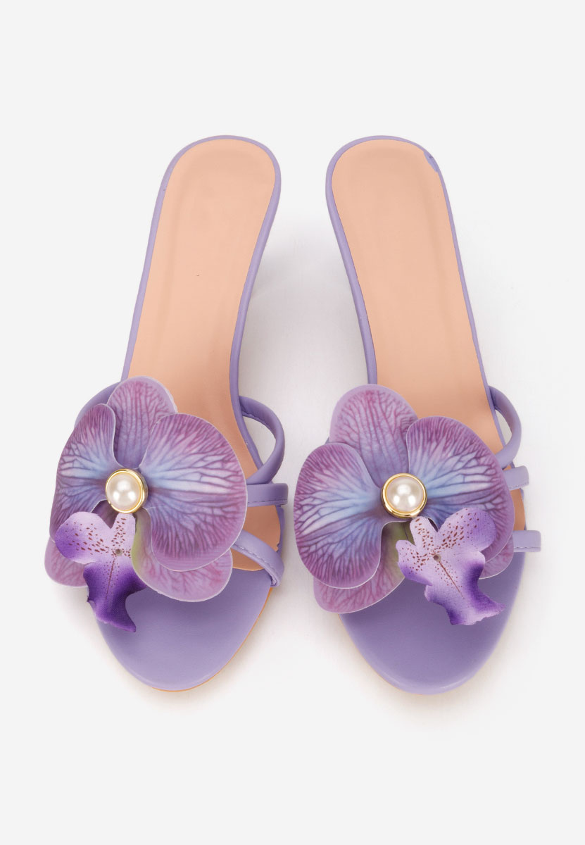 Чехли на ток Florentia лилав