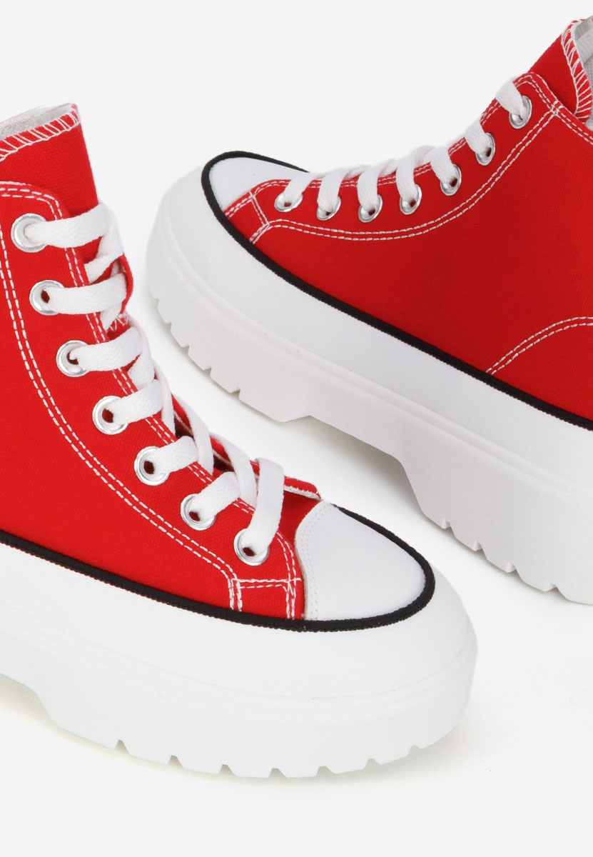 дамски кецове Fiorela червен