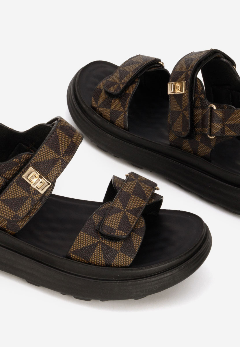 дамски сандали Gennia черен