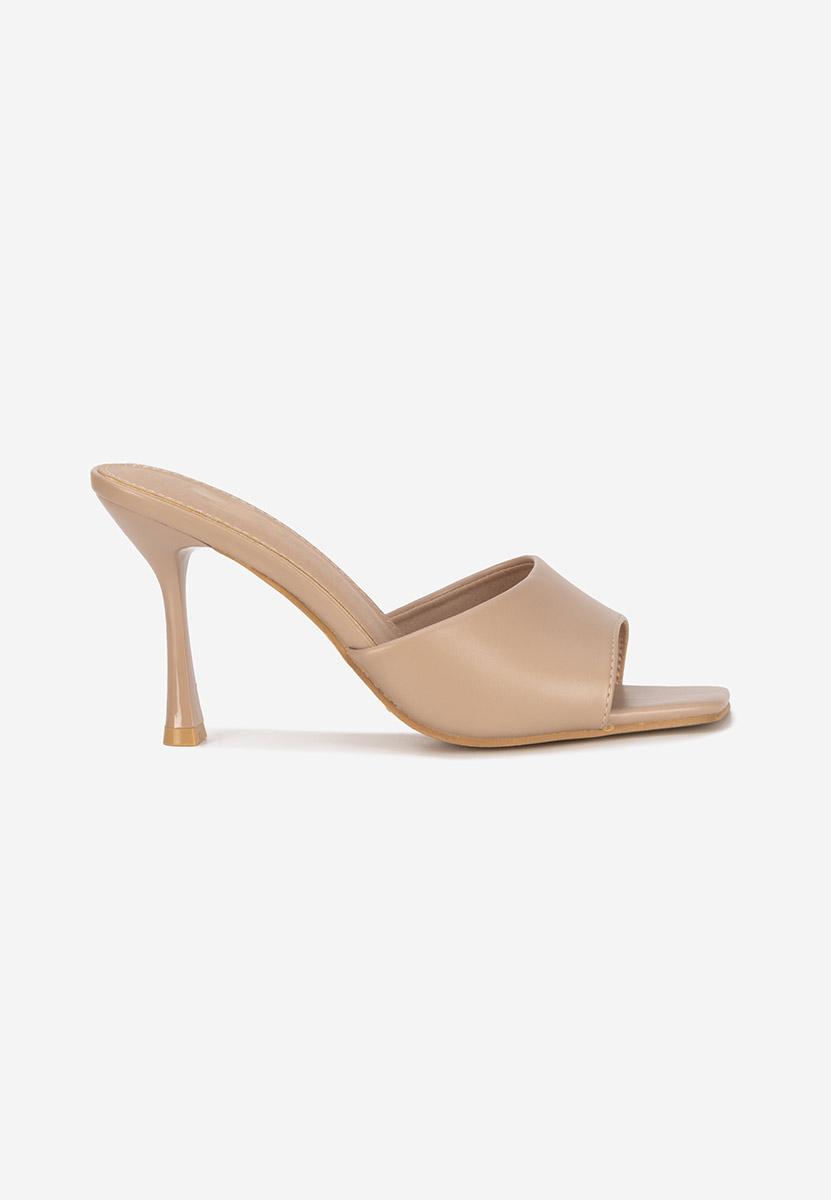 Чехли на ток Eliseia V2 каки