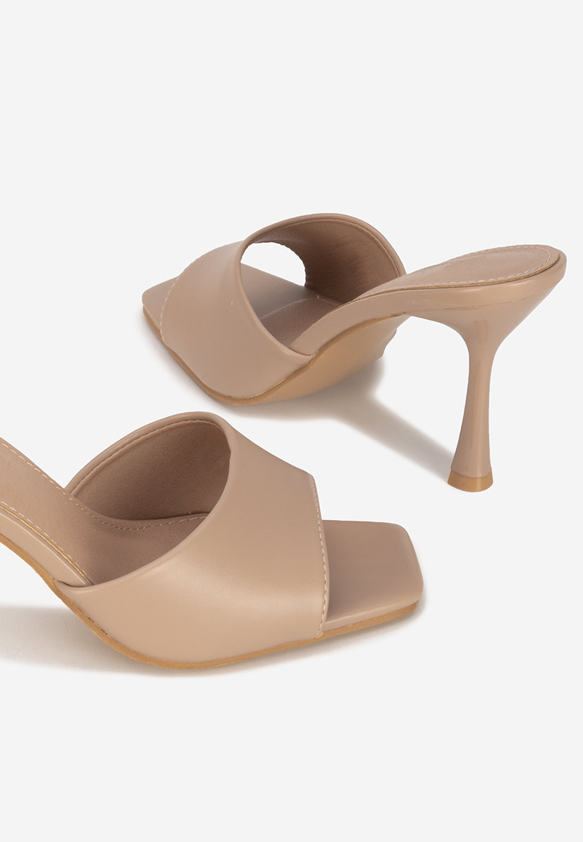 Чехли на ток Eliseia V2 каки