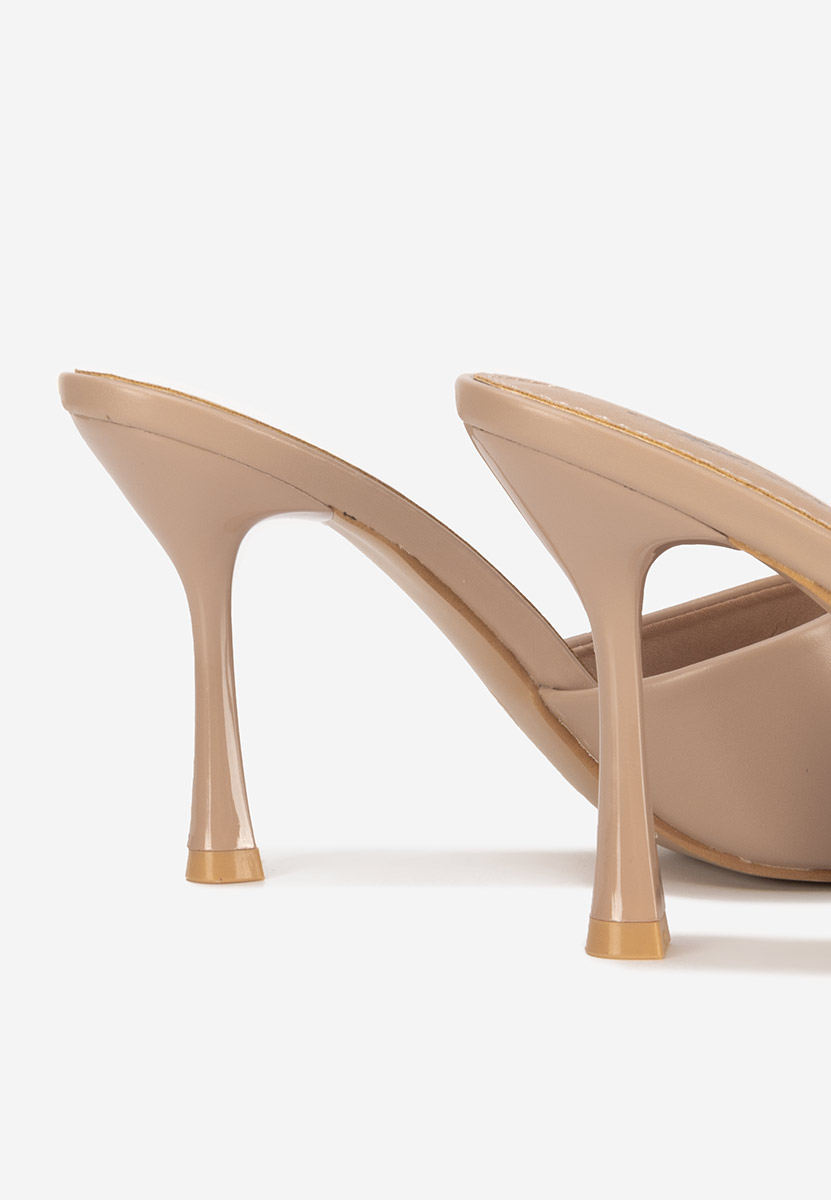 Чехли на ток Eliseia V2 каки