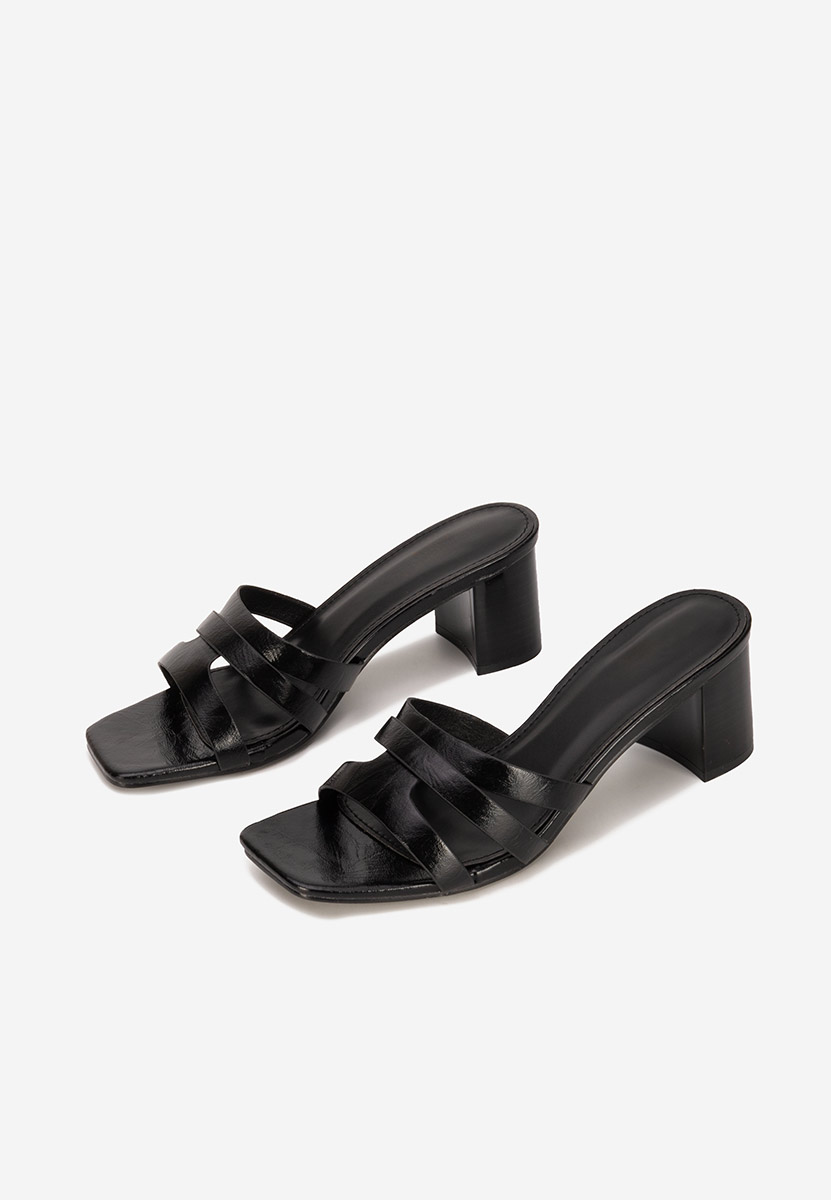 Чехли на ток Genoveva V2 черни