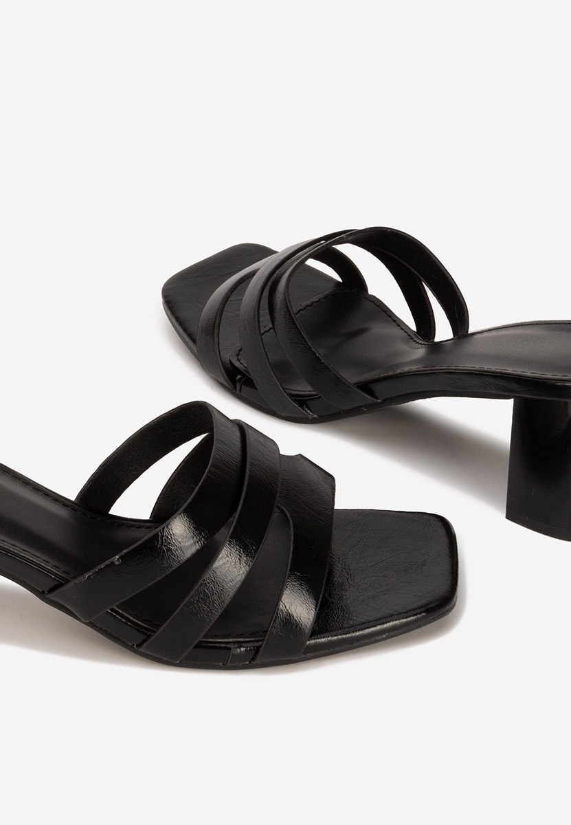 Чехли на ток Genoveva V2 черни