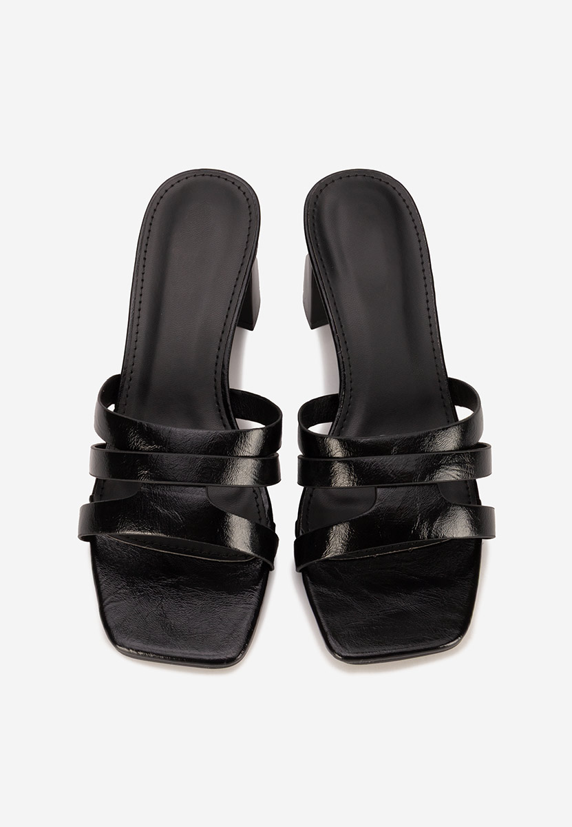 Чехли на ток Genoveva V2 черни