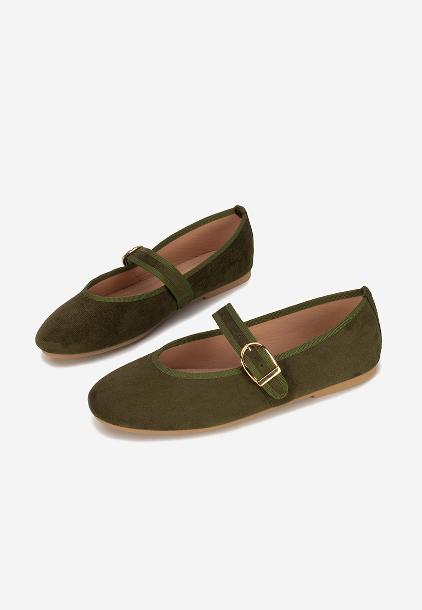 Балерини Alecsona зелен