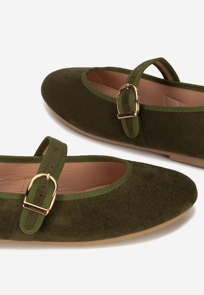 Балерини Alecsona зелен