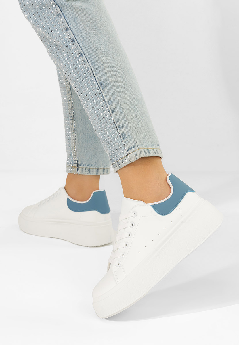 Дамски сникърси Emeralia V5 бели