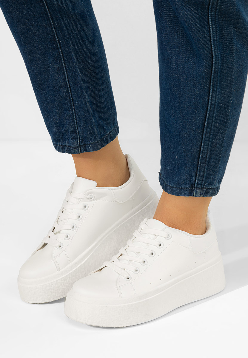 Дамски сникърси Emeralia бели