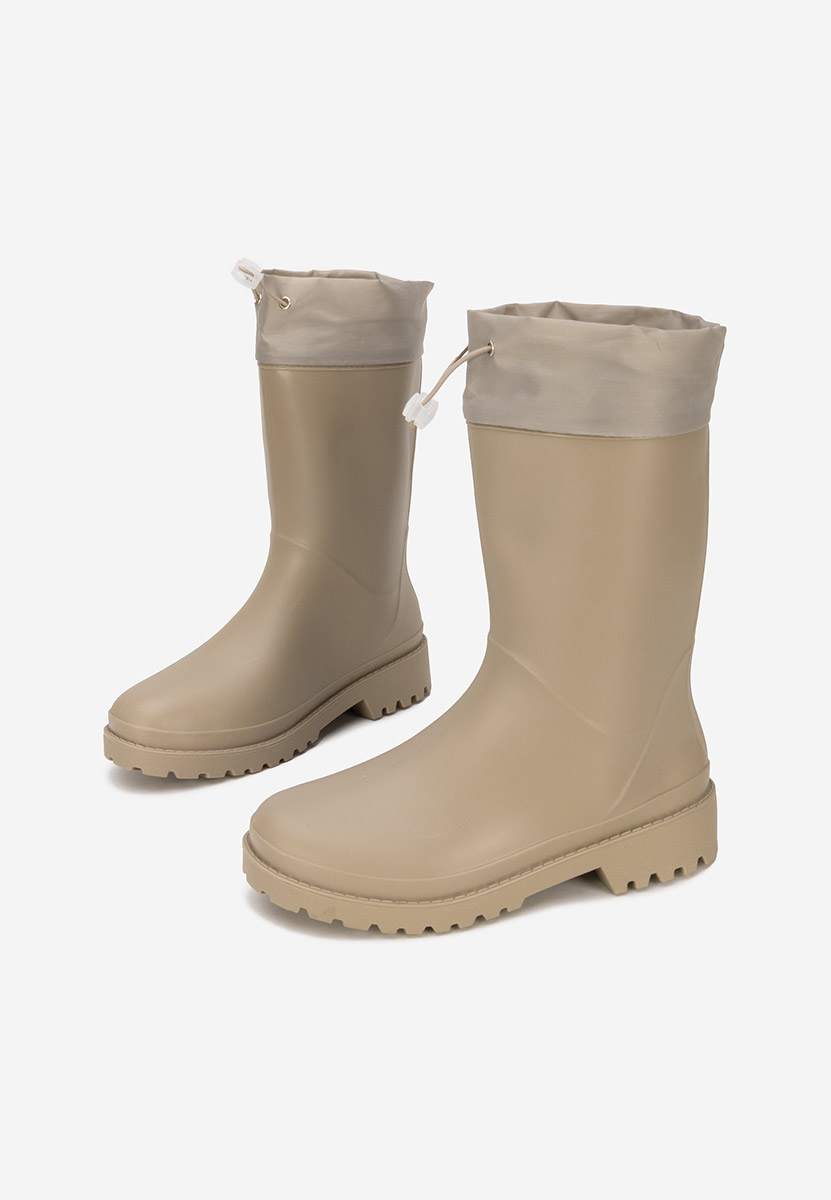 Гумени ботуши Zunaira бежов