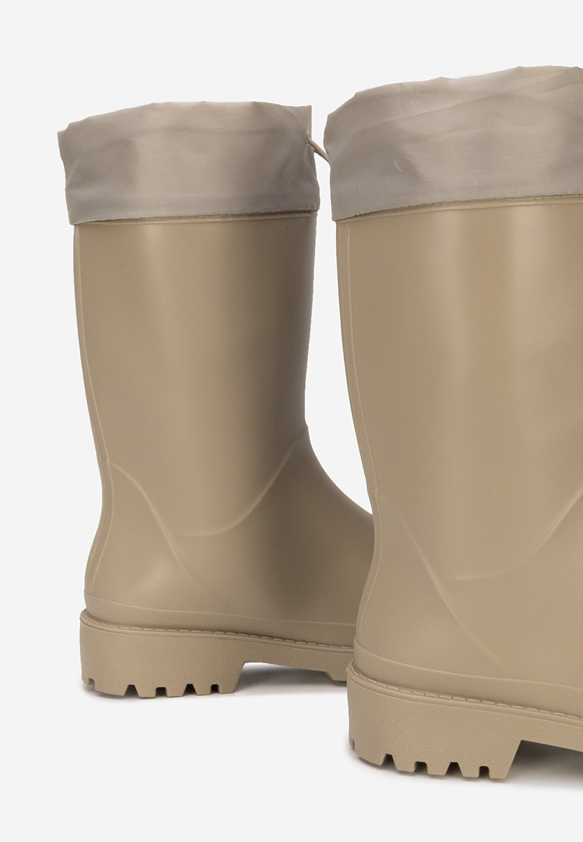 Гумени ботуши Zunaira бежов