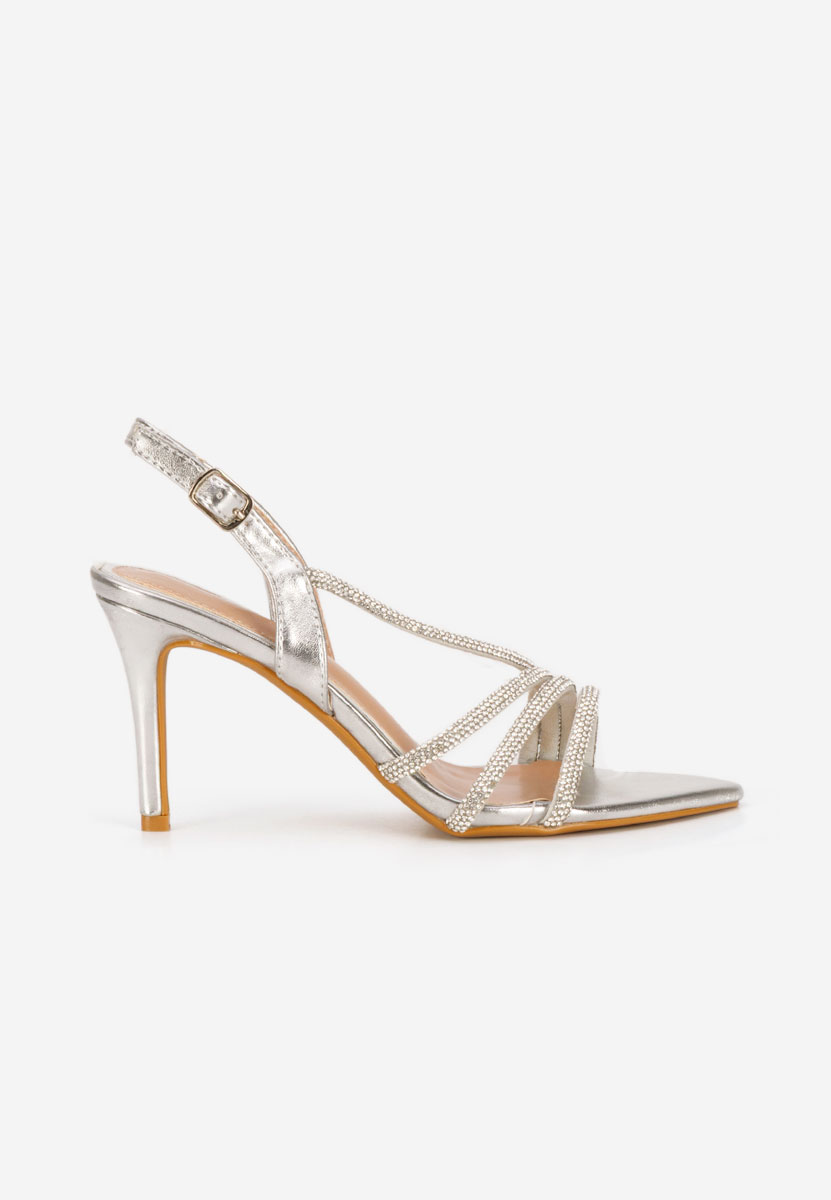 Елегантни сандали Sorinia сив