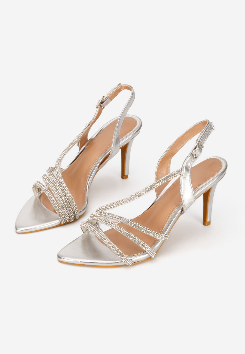 Елегантни сандали Sorinia сив