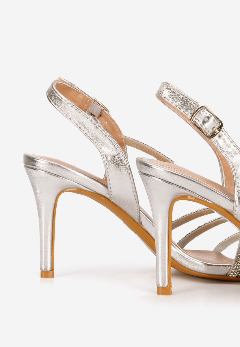 Елегантни сандали Sorinia сив