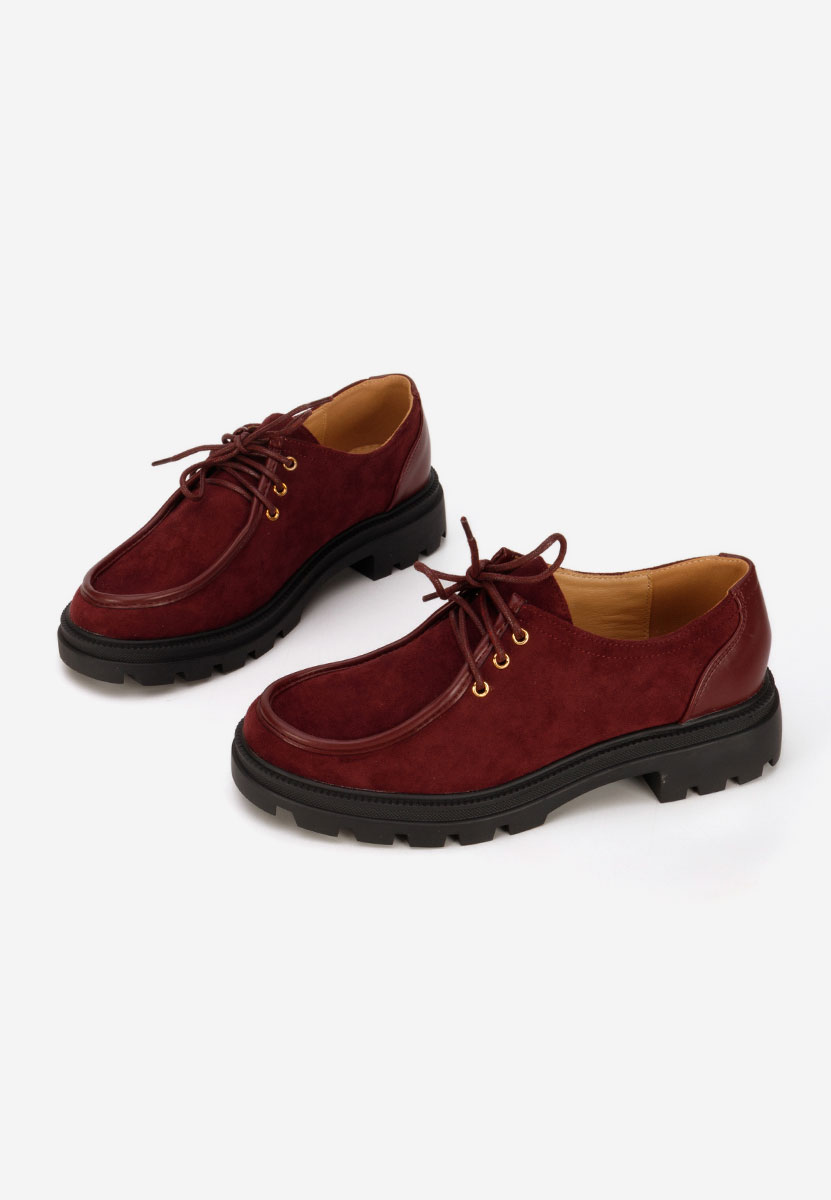 Ежедневни обувки Seliora Винено червено