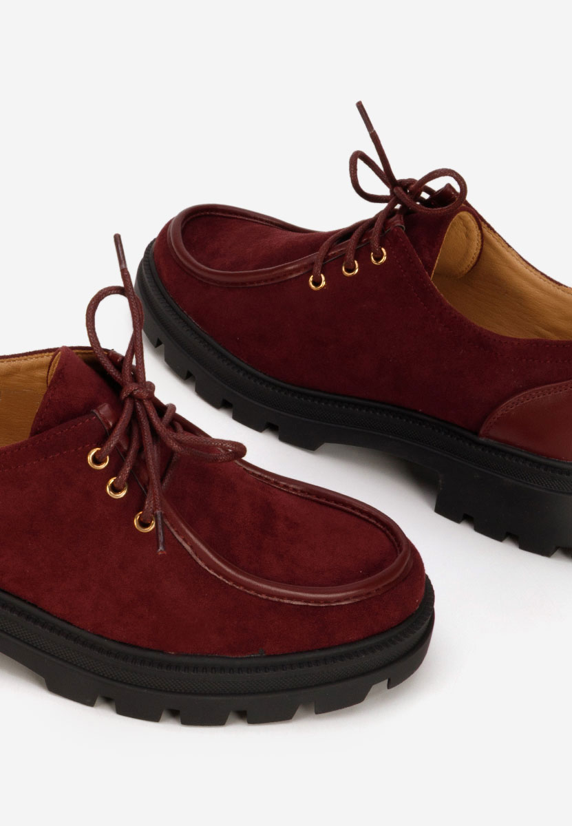 Ежедневни обувки Seliora Винено червено