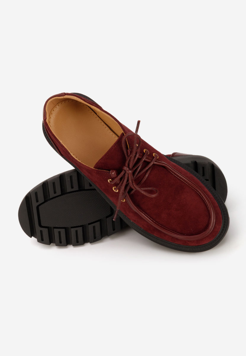 Ежедневни обувки Seliora Винено червено