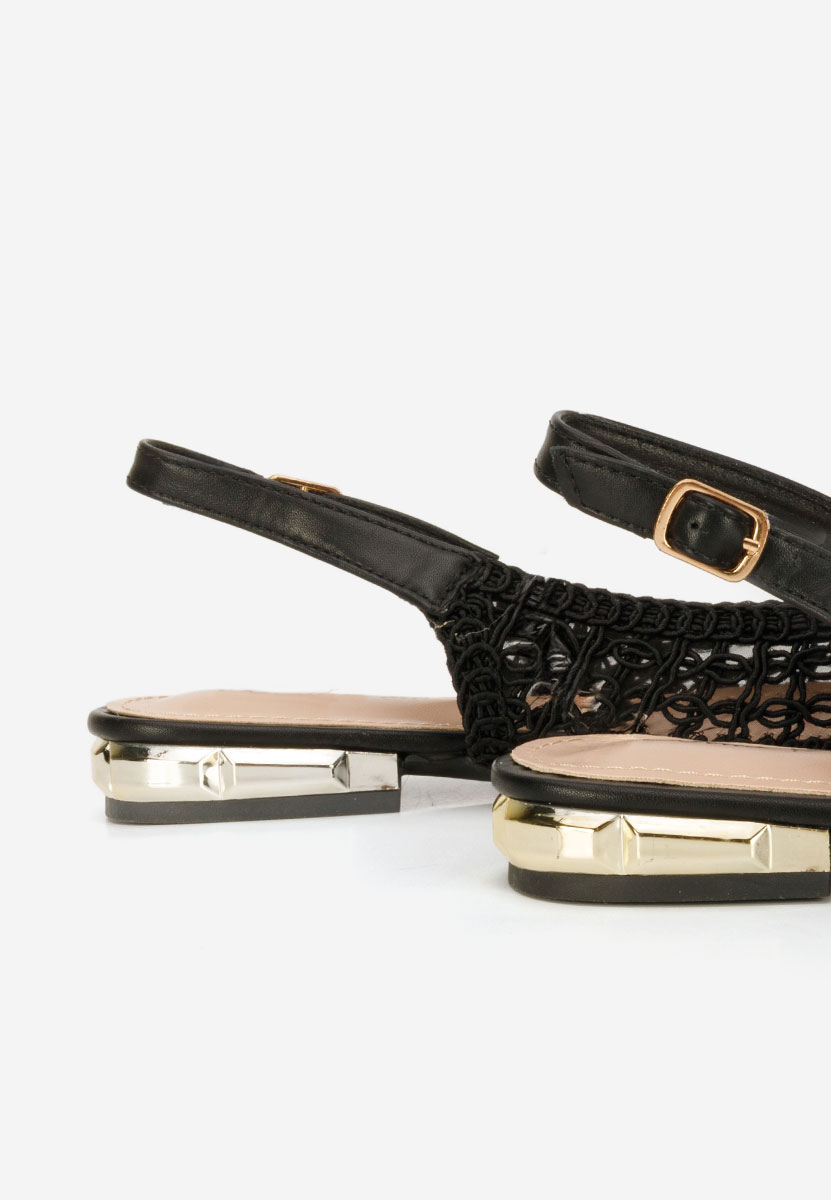 Дамски балерини Kapia черни