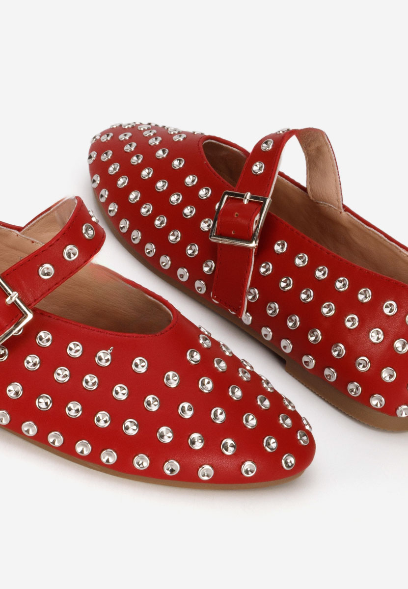 Балерини Karem Винено червено