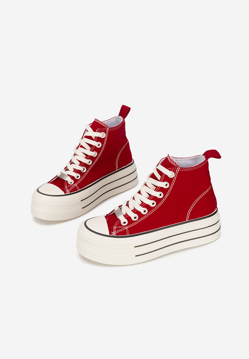 Кецове на платформа Kimala V3 червен